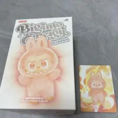 Labubu Big into Energy happiness オレンジ