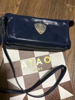 ATAO ショルダーウォレットネイビー
