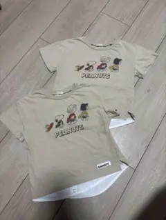 PEANUTS スヌーピー Tシャツ 2枚セット 100cmのサムネイル
