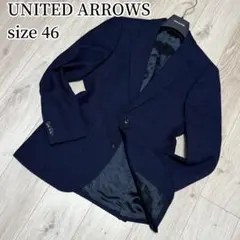 【美品】 グリーンレーベルリラクシング テーラードジャケット チェック 千鳥格子