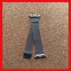Apple Watch バンド ミラネーゼ42 49 シルバー