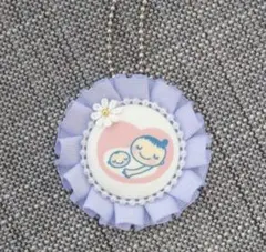 【再販】マタニティロゼット　マタニティマーク　ラベンダー　ハンドメイド