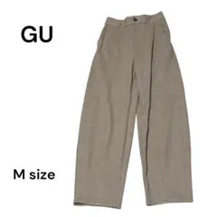 GU ブラウン スラックス Mサイズ　冬