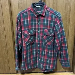 90s FIVE BROTHER ネルシャツ　USA Mサイズのサムネイル