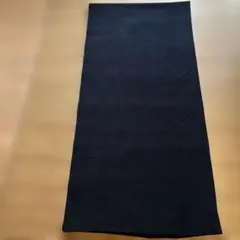 新品未使用品黒 スエード風生地 約130cm x 120cmくらい