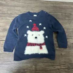 H&M ベビー　クリスマス　セーター　ニット　12-18month