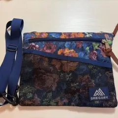GREGORY ショルダーバッグ 花柄 サコッシュ
