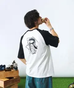 Adoon plain Tシャツ ブラックのサムネイル