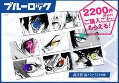 ブルーロック 長方形缶バッジ 8個セット　ドン・キホーテ