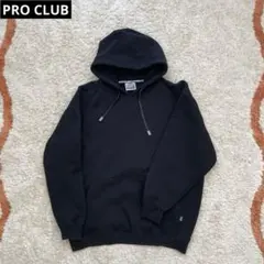 プロクラブ　パーカー　ブラック　フーディー　PRO CLUB 黒