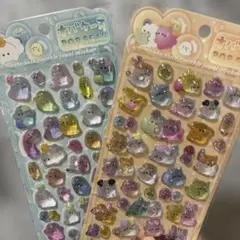 オバケーヌ　ポップシール　2枚セット
