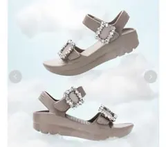 【TELIC CELFORD】コラボビジューリカバリーサンダルのサムネイル