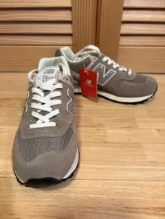 【新品未使用】New Balance 574 グレー スニーカー