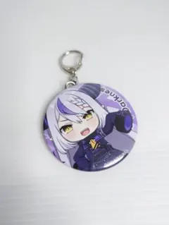 【ホロライブ】ラプラス・ダークネス ねんどろいど 缶バッジキーホルダー