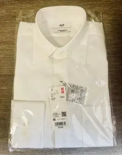 UNIQLO スーパーノンアイロン スリムシャツ 白 M