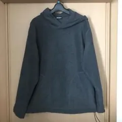 オールドユニクロ　フリースパーカー　グレー　サイズ　L