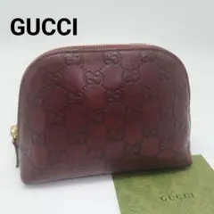 付属品完備❗️新品未使用✨グッチGGマイクロシマ赤チャーム 