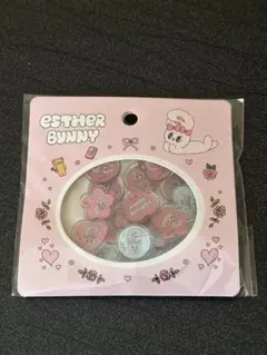 【正規品】ESTHER BUNNY おはじき風シール