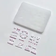 シリコンモールド　観覧車　ランドセル　デコパーツ　トレカケース　レンジ