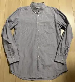 a*a様 ユニクロ　UNIQLO +J プラスJ　ストライプシャツ　長袖シャツ