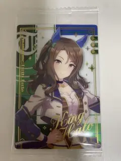 キングヘイロー（レア）　ウマ娘 プリティーダービー ツインウエハース