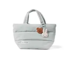 【ラス1】スターバックス　ミッフィー　トートバッグ　淡いグリーン