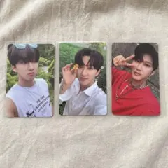 StrayKids チャンビン　NOEASY 両面　トレカ　３点　セット