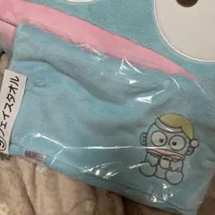 サンリオくじ　ハンギョドン　フェイスタオル