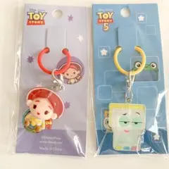 【新品】トイストーリー ミニチャーム めじるしアクセサリー 2個セット