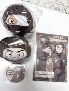 忍たま乱太郎 ぽてコロマスコット 雑渡昆奈門 、諸泉尊奈門 canバッジ　他