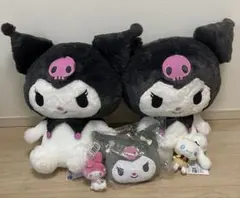 サンリオ　クロミ　マイメロ　シナモ ぬいぐるみ　キティチャーム　7点セット