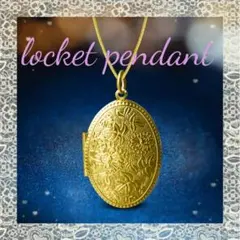 ❖ステンレス製 花模様 ペンダントトップ ネックレス ゴールド