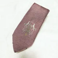 ドミニクフランス ネクタイ 馬　ホース アニマル　y2k　刺繍