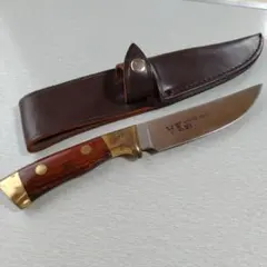 K.MV HUNTING KNIFE ステンレス ハンティングナイフ新品未使用 - メルカリ