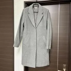 LEPSIM グレー チェスターコート Lサイズ　最終価格