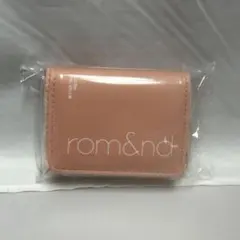 rom&nd glgo限定 りりかコラボ 三つ折りウォレット