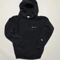 Champion 青タグ ブラック パーカー