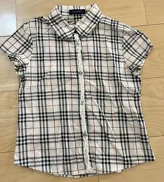 Burberry 半袖シャツ ノバチェック柄 - メルカリ