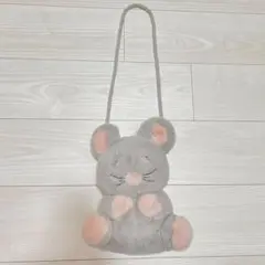ZARA ねずみさん ぬいぐるみショルダーバッグのサムネイル