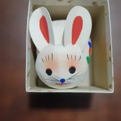 郷土玩具 兎の置物 張り子 縁起物