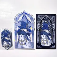 キラキラ先生+kikiスクお城+コレクションケース+光る台座 13点セット