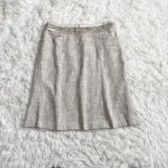 23区　ラメ入り　ツイード　スカート　36サイズ　タイト　Sサイズ