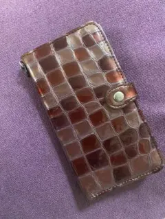 iPhone 11 手帳型ステンドグラスレザーケース