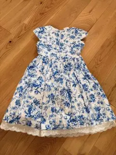 花柄ワンピース 子供服のサムネイル