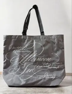 Afternoon Tea エコバッグ Lグレー