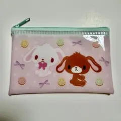 サンリオ フラットポーチ シュガーバニーズ