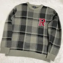 RODEO CROWNS ロデオクラウンズ セーター ニット ロゴワッペン