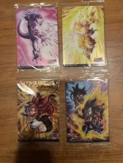 4枚セット イタジャガ Vol.9 ドラゴンボール 悟空　ゴジータ　フリーザ