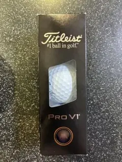 【新品未使用】タイトリスト PRO V1 ゴルフボール 1スリーブ（3球入り）