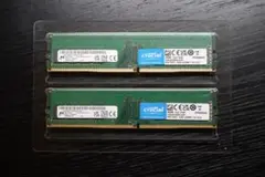 CrucialDDR4-3200 16GB（8GB×2） UDIMM